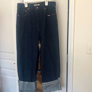 Ribcage straight selvedge women’s jeans